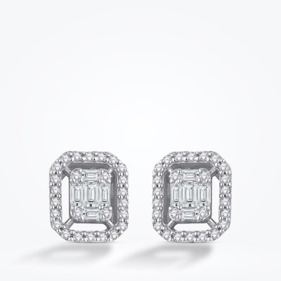 Altın Baget Küpe - 1