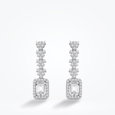 Altın Baget Küpe - Baroni Diamond (1)