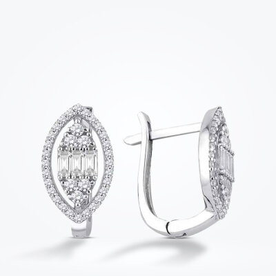 Altın Baget Küpe - 1