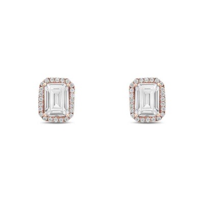 Altın Baget Küpe - Baroni Diamond (1)