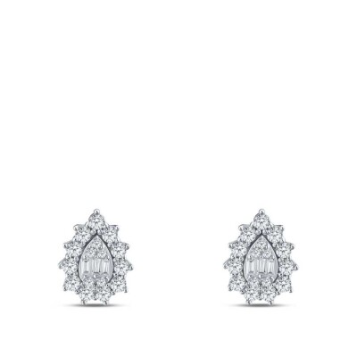 Altın Baget Küpe - Baroni Diamond (1)