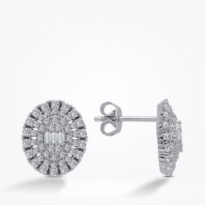 Altın Baget Küpe - 1