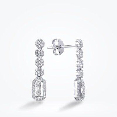 Altın Baget Küpe - 1