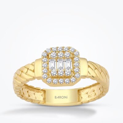 Altın Baget Yüzük - 1