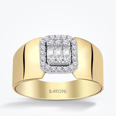 Altın Baget Yüzük - 1