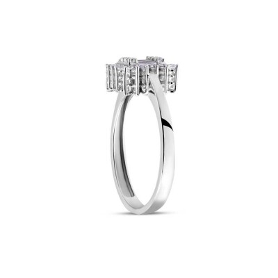 Altın Baget Yüzük - Baroni Diamond (1)