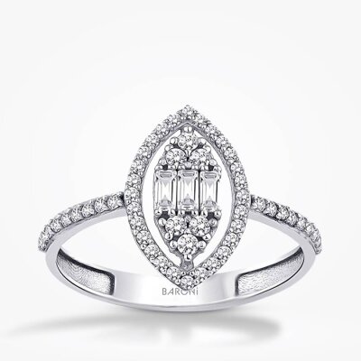 Altın Baget Yüzük - 1