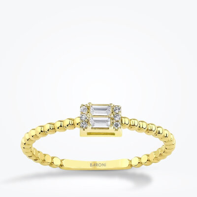 Altın Baget Yüzük - 1