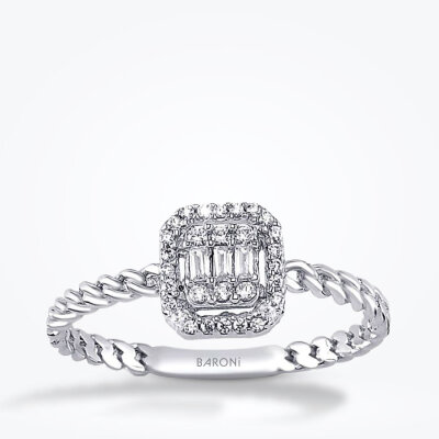 Altın Baget Yüzük 