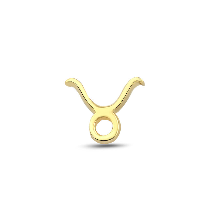Altın Boğa Burç Tragus Küpe