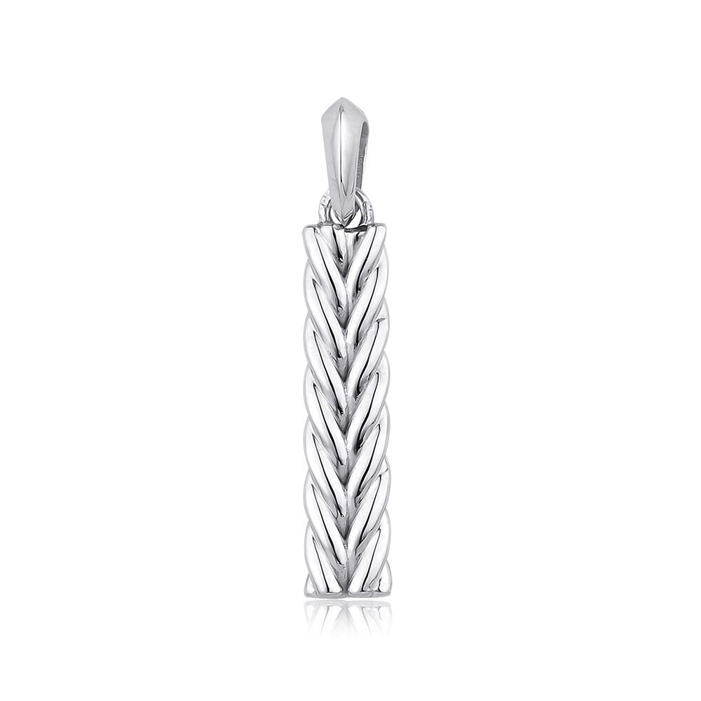 Altın Braid Erkek Kolye Ucu - Baroni Diamond