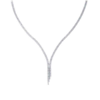 Altın Çift Sıra Gerdanlık - Baroni Diamond (1)