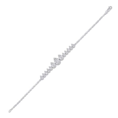 Altın Damla Baget Bileklik - Baroni Diamond