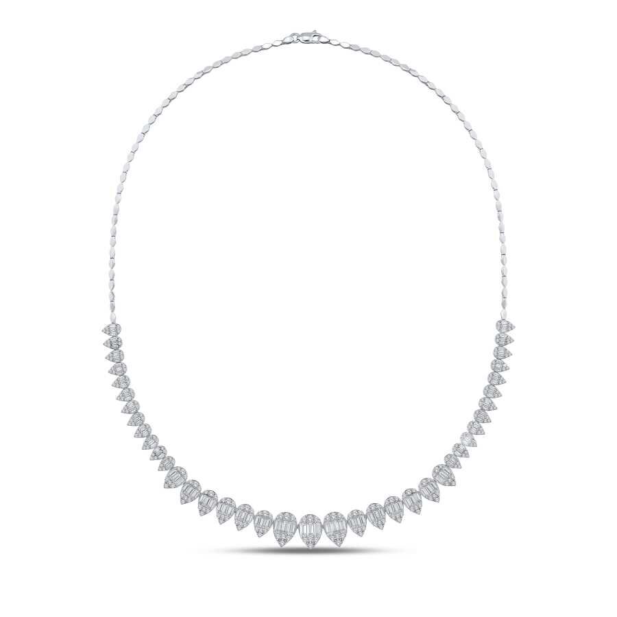 Altın Damla Baget Gerdanlık - Baroni Diamond