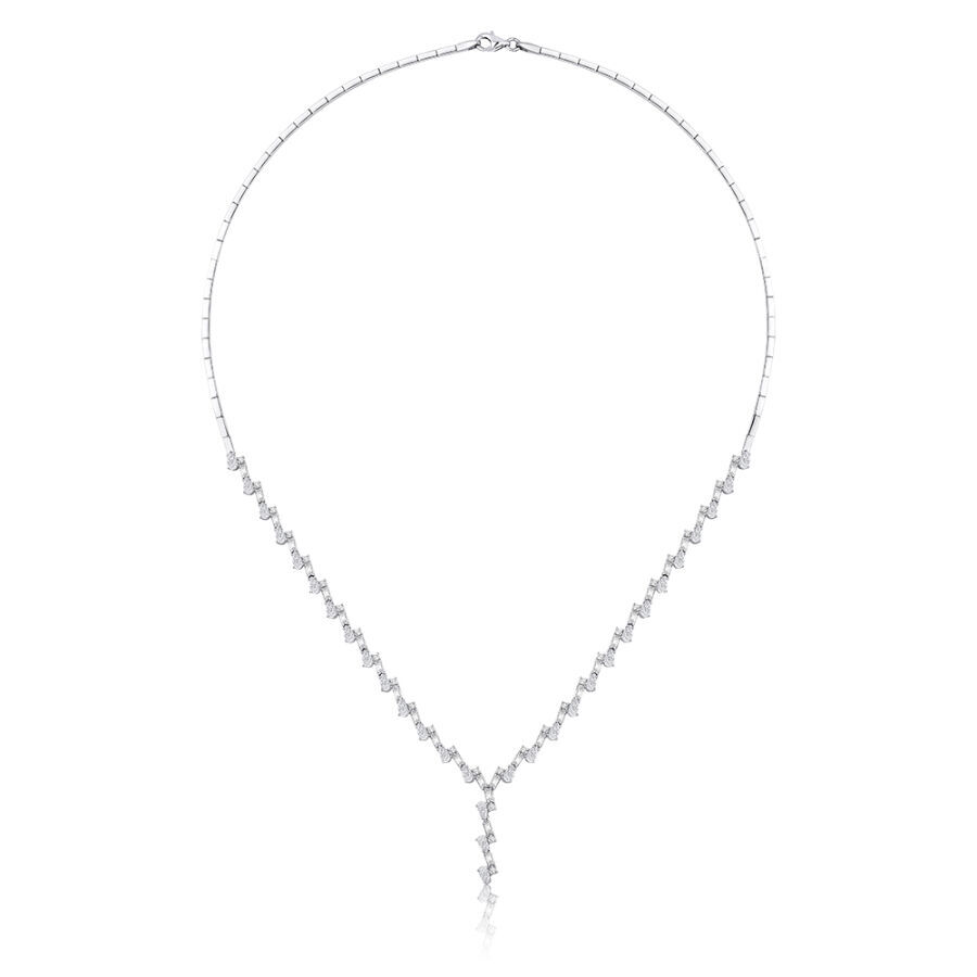 Altın Damla Baget Gerdanlık - Baroni Diamond