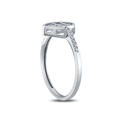 Altın Damla Baget Yüzük - Baroni Diamond (1)