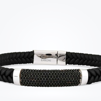 Altın Deri Erkek Bileklik - 2