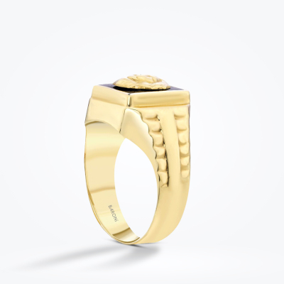 Altın Erkek Aslan Yüzük - 2