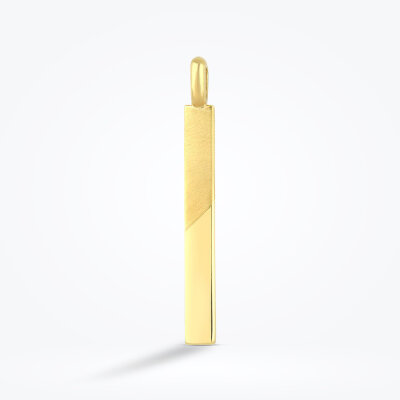 Altın Erkek Kolye Ucu - 1