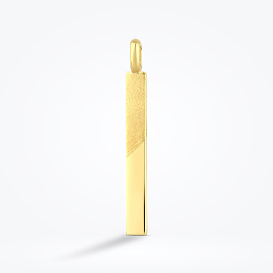 Altın Erkek Kolye Ucu - Baroni Diamond