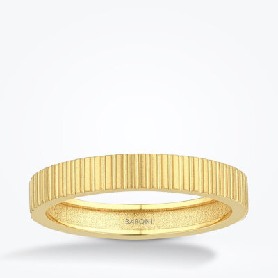 Altın Erkek Trend Yüzük - 1