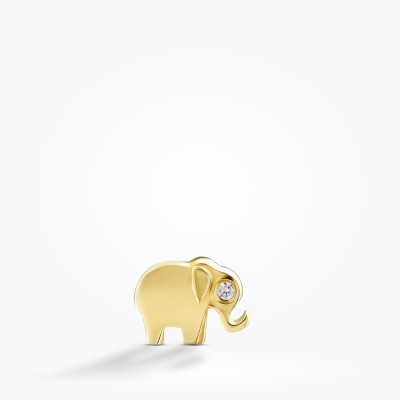 Altın Fil Tragus Küpe - 1