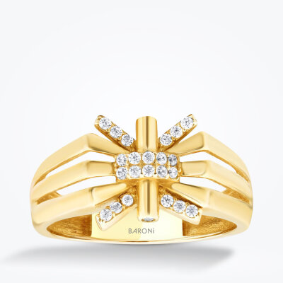 Altın Fiyonk Yüzük - 1