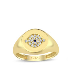 Altın Gözlü Şövalye Yüzük - 1