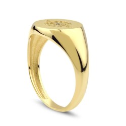 Altın Gözlü Şövalye Yüzük - Baroni Diamond (1)