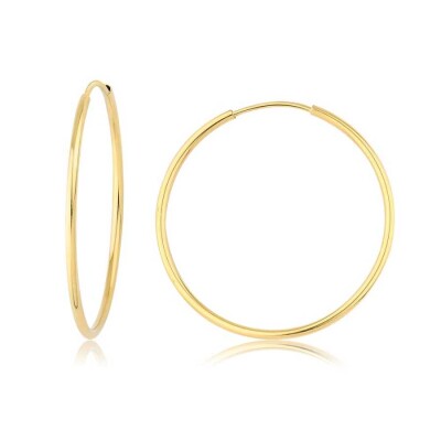 Altın Halka Küpe - 1