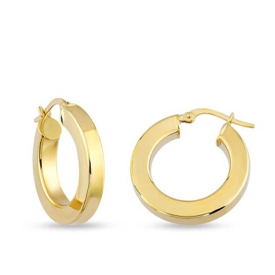 Altın Halka Küpe - 1