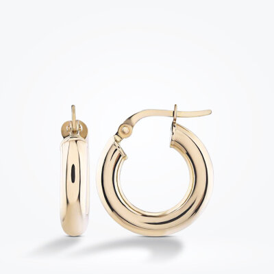 Altın Halka Küpe - 1