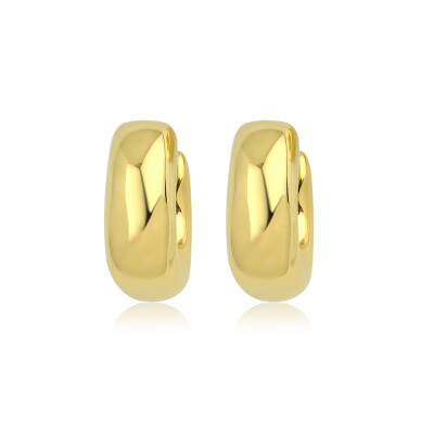 Altın Halka Küpe - Baroni Diamond (1)