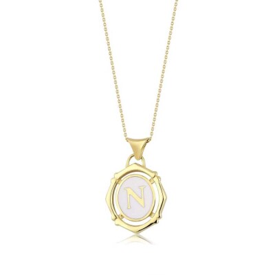 Altın Harf Kolye - Baroni Diamond (1)