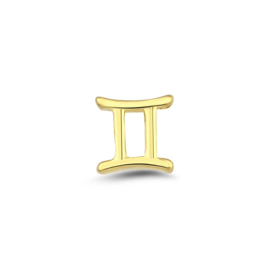 Altın İkizler Burç Tragus Küpe