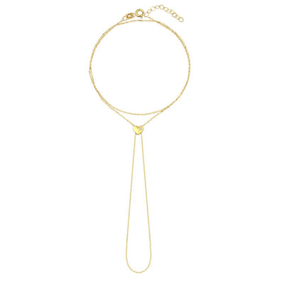 Altın Kalp Şahmeran Bileklik - 1