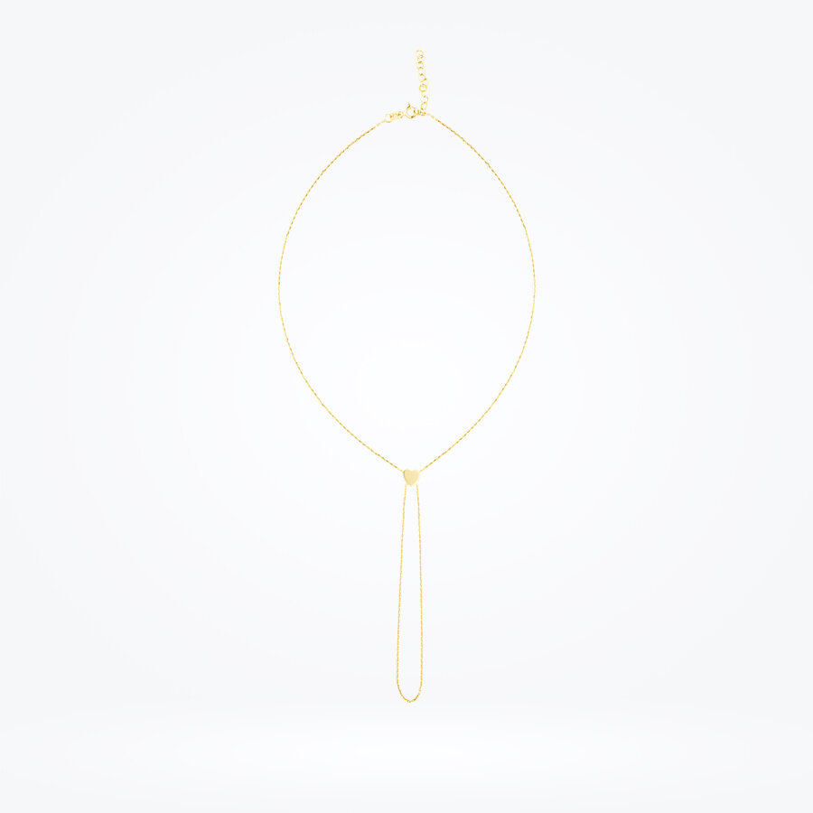 Altın Kalp Şahmeran Bileklik - Baroni Diamond