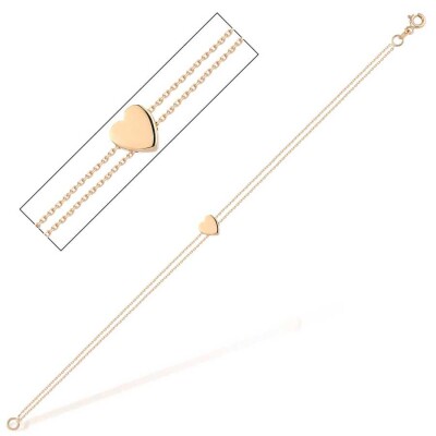 Altın Kalp Trend Bileklik - Baroni Diamond (1)