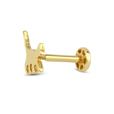 Altın Kedi Tragus Küpe - Baroni Diamond (1)