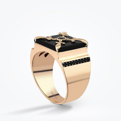 Altın Kılıç Erkek Yüzük - 2