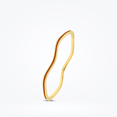 Altın Kırmızı Mineli Kelepçe - Baroni Diamond (1)