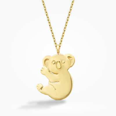 Altın Koala Trend Kolye - 2