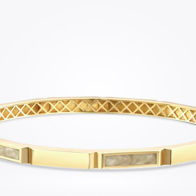 Altın Mineli Kelepçe - Baroni Diamond (1)