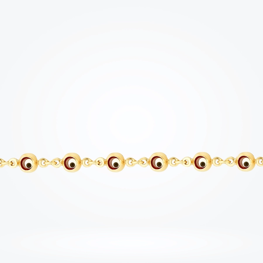 Altın Nazar Boncuklu Bileklik - 2