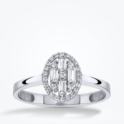 Altın Oval Baget Yüzük - 1