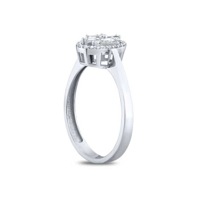 Altın Oval Baget Yüzük - Baroni Diamond (1)
