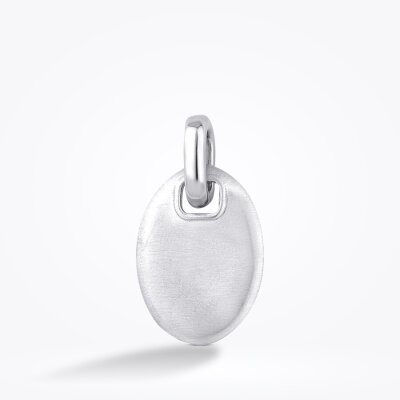 Altın Oval Erkek Kolye Ucu - 1