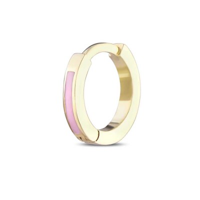 Altın Pembe Kıkırdak Halka Küpe - Baroni Diamond (1)