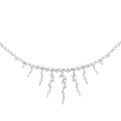 Altın Sallantılı Taşlı Gerdanlık - 3