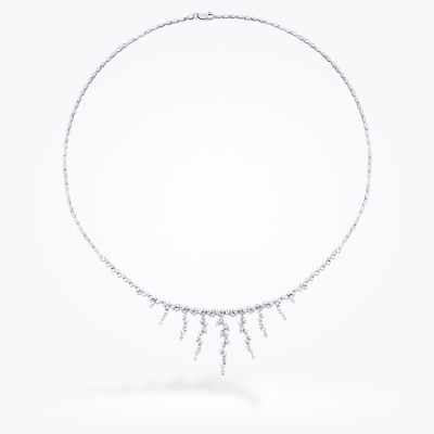 Altın Sallantılı Taşlı Gerdanlık 